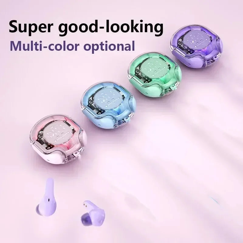 T8 TWS Bluetooth 5.3 headset: immersive audio, noise reduction, enhanced bass, touch controls. Sport & gaming.