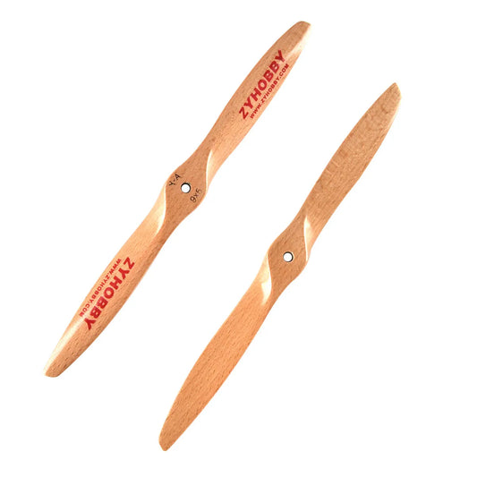 Wooden Propeller CW for Gas RC Plane – 9x5 | 12x8 | 13x6 | 14x10 | 15x8 | 15x10