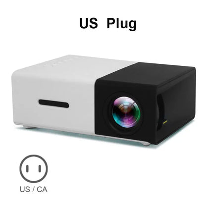Salange YG300 Mini Projector: 600 Lumens, 320x240P, HDMI/USB.
