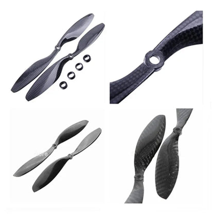 3K Carbon Fiber Propeller 12x3.8 | 10x4.7 for Multicopter (4 pcs)
