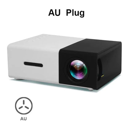 Salange YG300 Mini Projector: 600 Lumens, 320x240P, HDMI/USB.