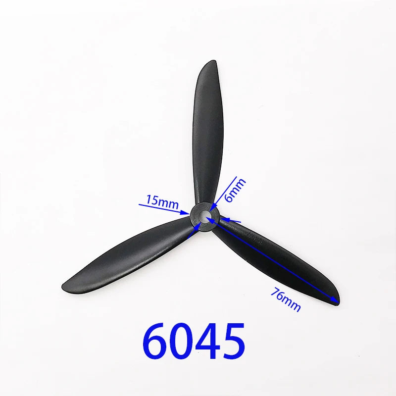 3-Blade Propeller 5045 | 6045 CW/CCW for RC FPV Airplane (1–2 Pairs)