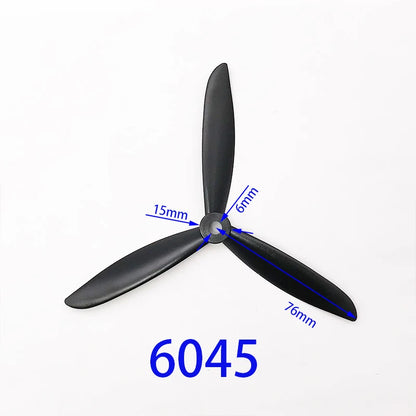3-Blade Propeller 5045 | 6045 CW/CCW for RC FPV Airplane (1–2 Pairs)