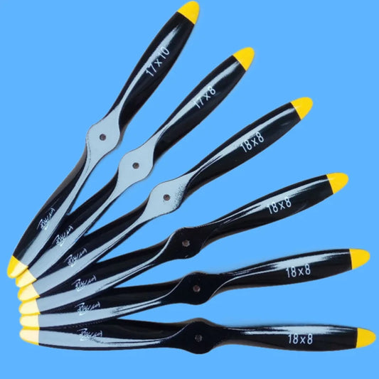 Beech Wood Propeller 13–15 inch CW/CCW for Scale Gas RC Plane