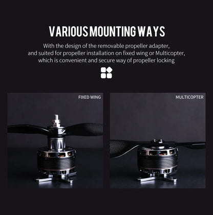 T-Motor AT8020 55CC 180 / 210 KV Brushless Motor for VTOL UAV