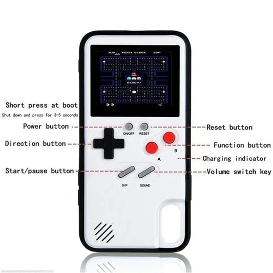 Gameboy iPhone Case: 36 Games, Shockproof.