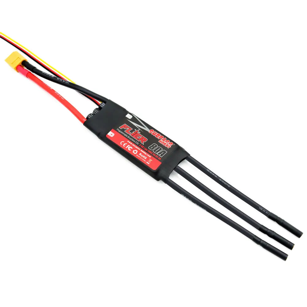 Surpass Hobby Flier ESC 20A–100A for RC Airplane or Helicopter