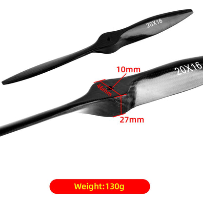 ZYHOBBY Carbon Fiber Propeller 18x8–23x10 for Gas RC Plane
