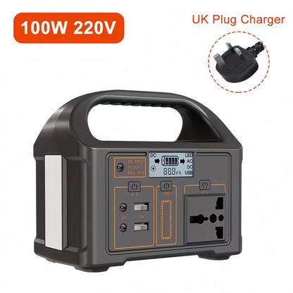 LiFeP04 500W/460Wh Power Station: Ideal for camping, RV, and home use.