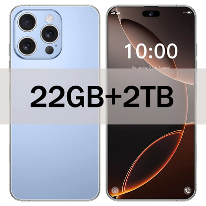 7.3" HD 5G Smartphone, Dual SIM, Android 14, 8000mAh, 10-Core, Unlocked
