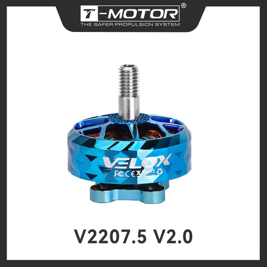 T-Motor V2207.5 V2 Brushless Motor 1750/1950/2550 KV for 5″ Freestyle FPV Racing Drone