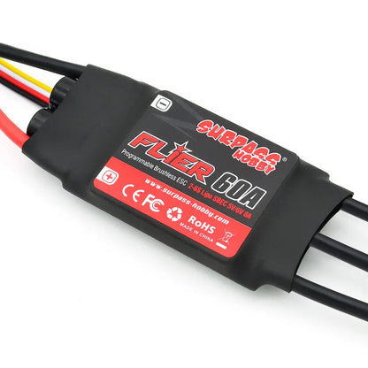 Surpass Hobby Flier ESC 20A–100A for RC Airplane or Helicopter