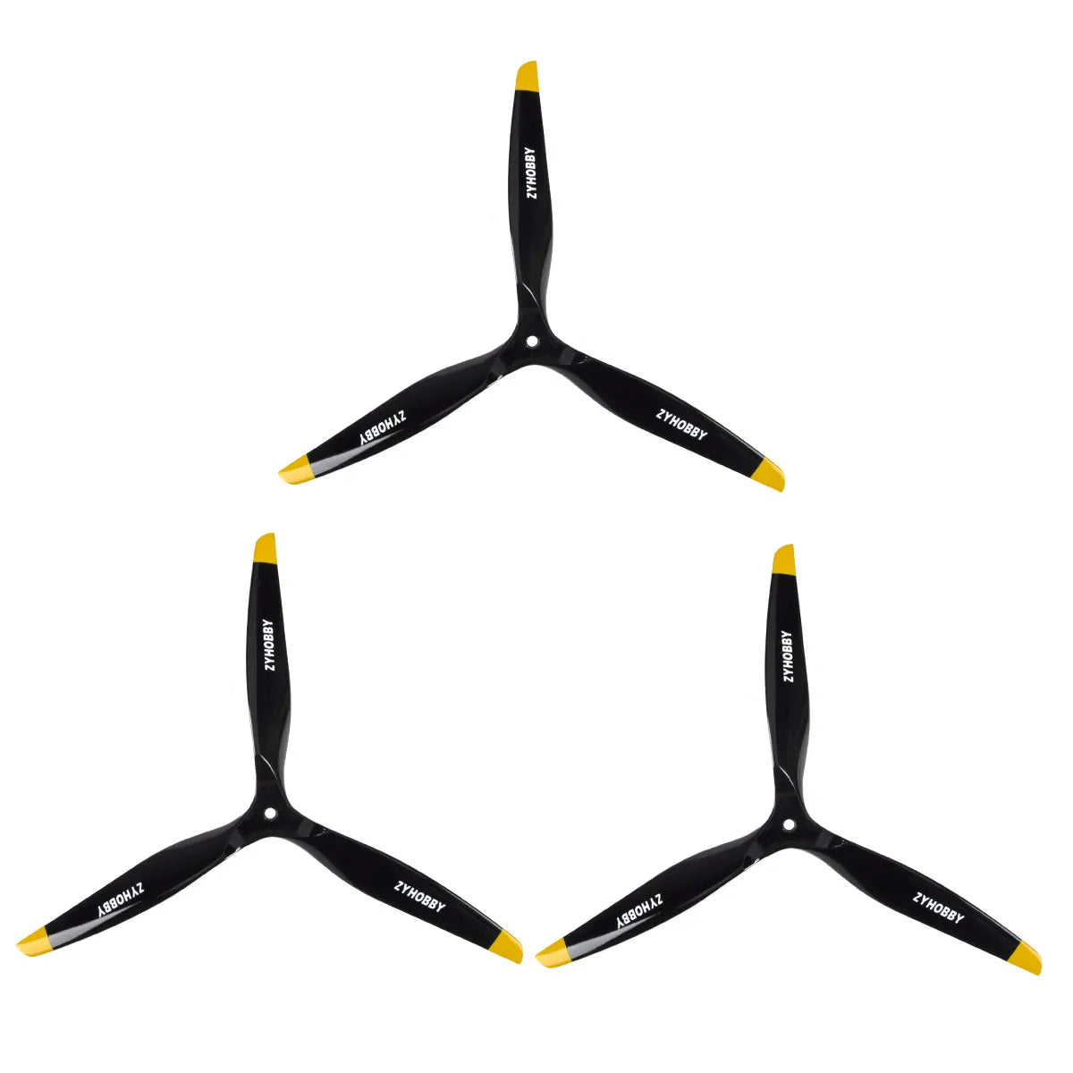 Beech Wood 3-Blade Propeller 11–18 inch CW for RC Electric Plane