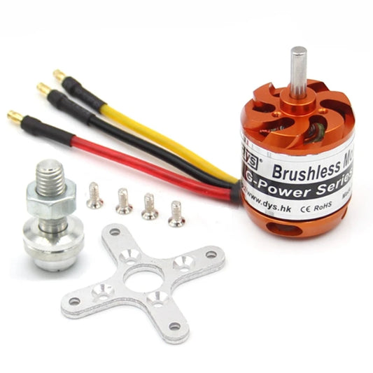 D3542 Brushless Motor 1000–1450 KV for Fixed-Wing Drone (2–4S Lipo)