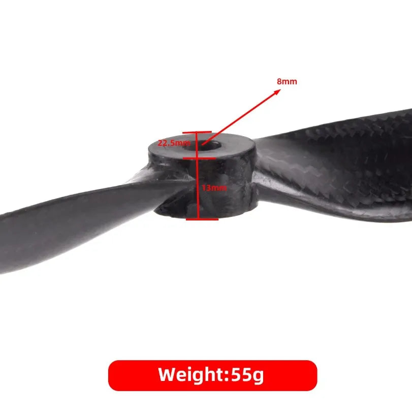 ZYHOBBY Carbon Fiber Propeller 18x8–23x10 for Gas RC Plane