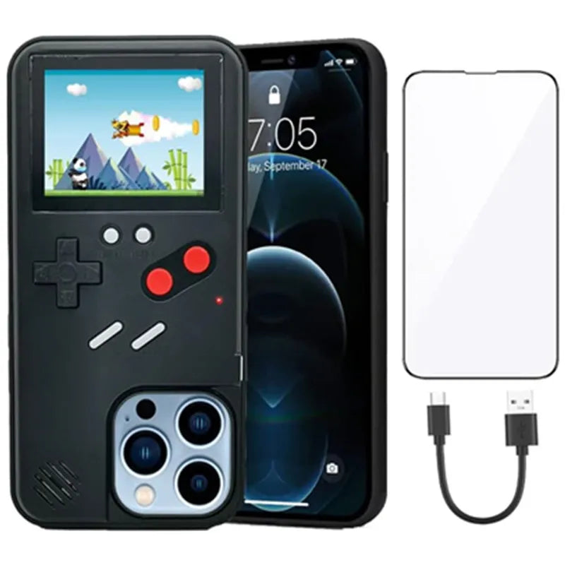 Gameboy iPhone Case: 36 Games, Shockproof.