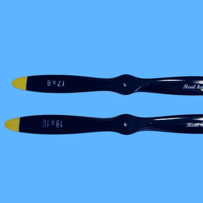 Beech Wood Propeller 10–12 inch CW/CCW for Scale Gas RC Plane