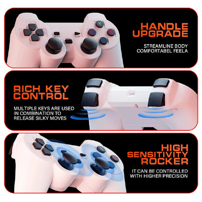 Android 11 P30MAX: Retro game console, dual WIFI, BT5.4, 720P, for home cinema & portable projection.