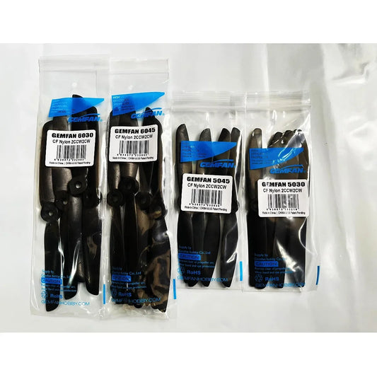 Gemfan Carbon Nylon Enhanced Prop 5030 5045 6030 6045 for Quadcopters