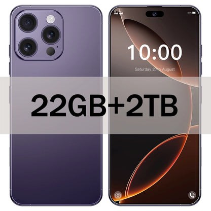 7.3" HD 5G Smartphone, Dual SIM, Android 14, 8000mAh, 10-Core, Unlocked