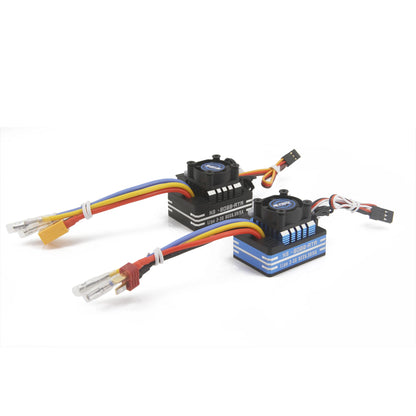 NEEBRC 60A/80A Waterproof ESC with Cooling Fan for RC Car 1/10–1/12