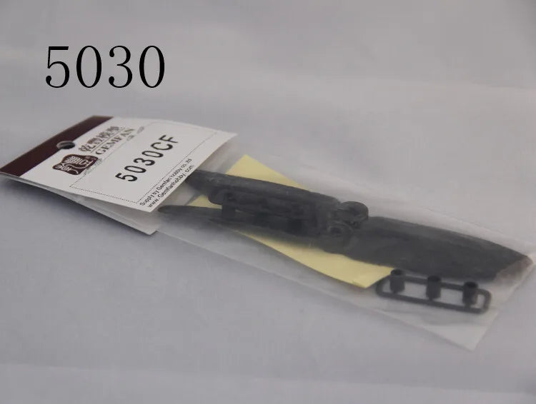 Gemfan Carbon Fiber T-Type Propeller 5030 | 7024 for Mini FPV Quadcopter