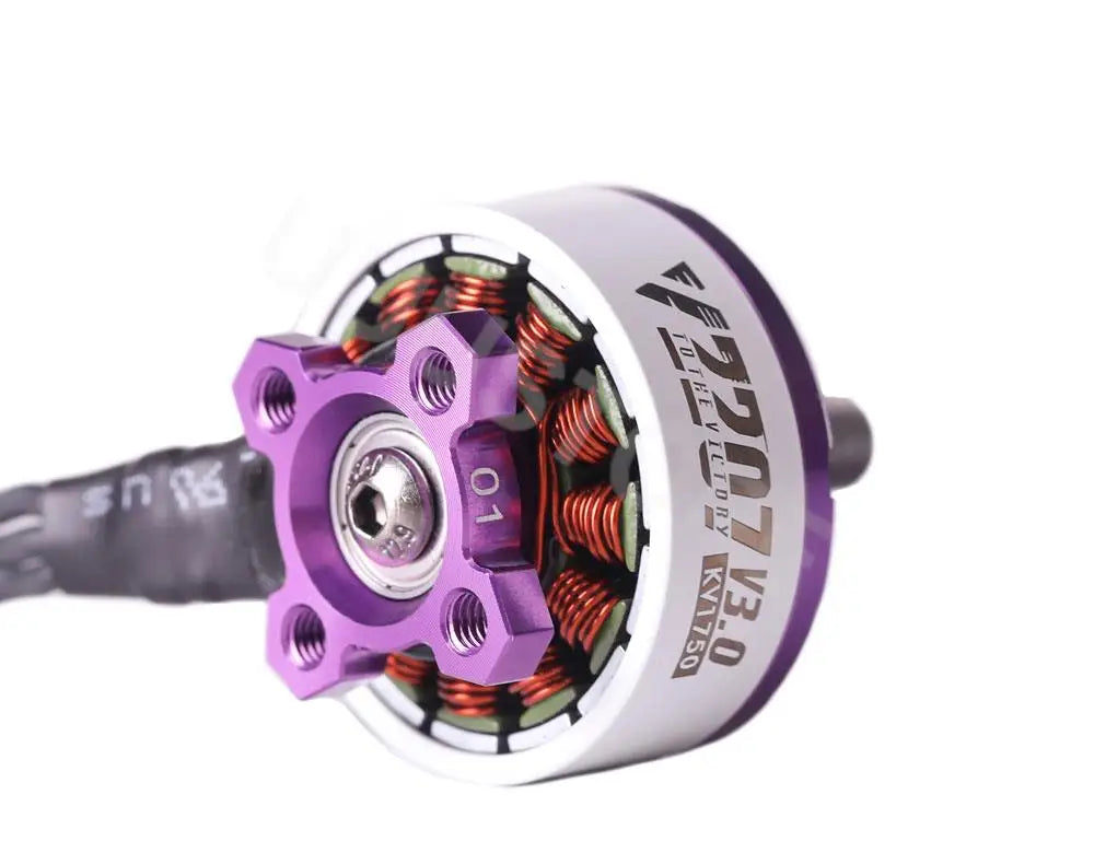 T-Motor Velox V2207/V2306 V3 Brushless Motor 1750–2550 KV for FPV Racing & Freestyle Quadcopters
