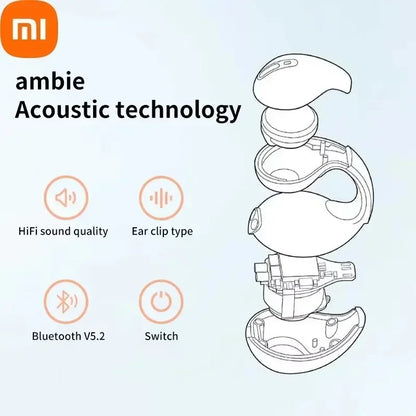 Xiaomi T7500: Waterproof bone conduction Bluetooth earphones for sports, gaming & music.
