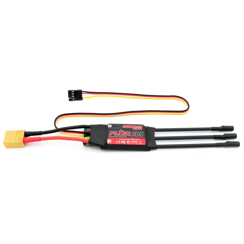 Surpass Hobby Flier ESC 20A–100A for RC Airplane or Helicopter