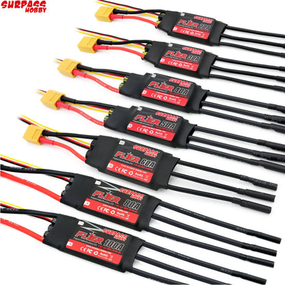 Surpass Hobby Flier ESC 20A–100A for RC Airplane or Helicopter