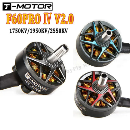 T-Motor F60 Pro IV Brushless Motor 1750–2550 KV for Racing Drone