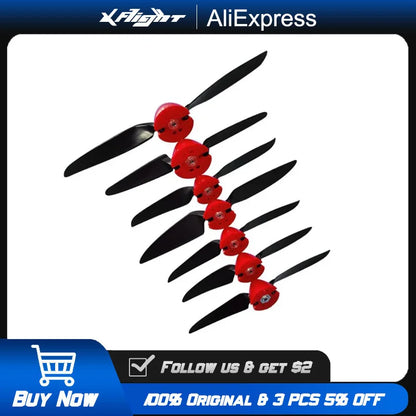 Folding Propeller Set for RC Plane/Glider – 6x4 | 7.5x4 | 8x4.5 | 8x6 | 11x6 + Spinner